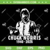 Chuck Norris 1940-2026 SVG PNG, Rest in Peace Chuck Norris SVG Chuck Norris 1940-2026 SVG PNG, Rest in Peace Chuck Norris SVG