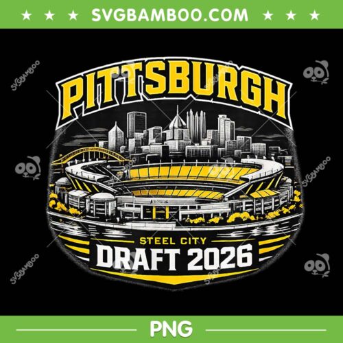 Pittsburgh 2026 Draft PNG, Pittsburgh Football PNG