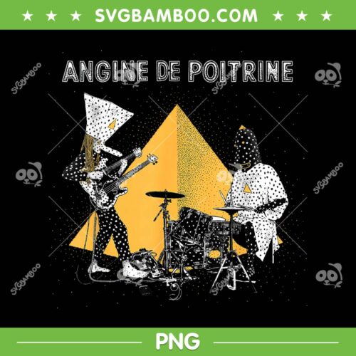 Angine de Poitrine Band PNG, The masked Quebec band PNG