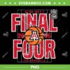 Arizona Wildcats Final Four PNG, 2026 Men's March Madness Dunk PNG