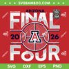 Arizona Wildcats Final Four SVG, Arizona Basketball 2026 March Madness SVG PNG