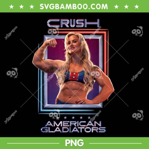 Crush American Gladiators PNG, America Game Show PNG