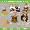 Hoist The Cone SVG Bundle, Pittsburgh Hoist The Traffic Cone Bundle SVG