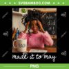 African Barbie Made It to May PNG, Funny Doll Teacher Last Day of School PNG
