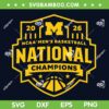 Michigan National Champions Logo SVG, Michigan Wolverines Logo SVG PNG