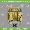 Michigan Basketball National Champions SVG, Michigan 2026 NCAA Men's Championships SVG Michigan Basketball National Champions SVG, Michigan 2026 NCAA Men's Championships SVG