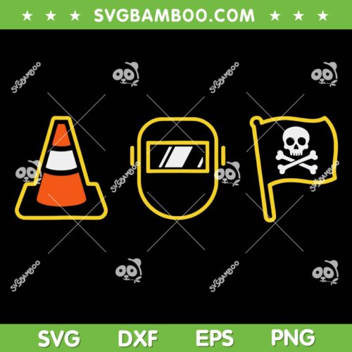 Pittsburgh Hoist The Cone SVG, Hoist The Traffic Cone 3 Icon SVG PNG