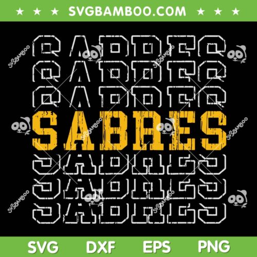 Sabres Vintage SVG PNG, Buffalo Sabres SVG