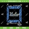 UCLA Bruins National Champions SVG PNG, Women's Basketball UCLA Bruins Championship SVG