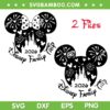 2026 Disney Family Trip SVG, Mickey Minnie Mouse Vacation SVG Bundle