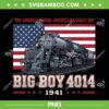 American iron Big Boy 4014 Vintage PNG, Steam Locomotive Railroad Train Engine PNG