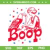 Girl and Eagle Boop SVG PNG, Funny Girl Patriotic 2026 SVG