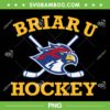 Briar U Hockey SVG, Briar University Hockey SVG PNG
