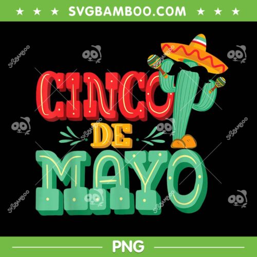 Cinco de Mayo 2026 PNG, Funny Mexican Party PNG