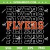 Flyers Vintage Name SVG, Hockey Philadelphia Flyers SVG PNG