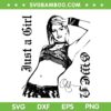 Gwen Stefani No Doubt SVG, Just a Girl rock ska No Doubt SVG PNG