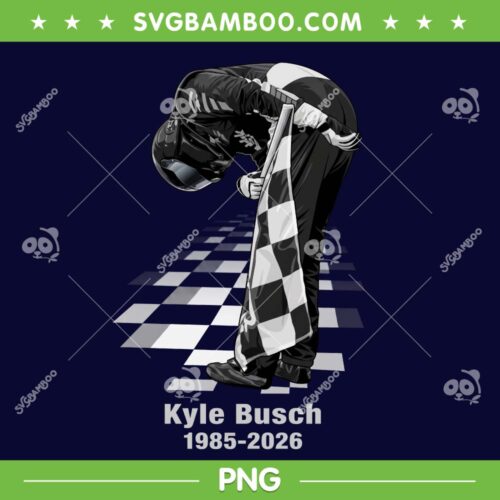 Kyle Busch 1985 2026 PNG, RIP Rowdy PNG
