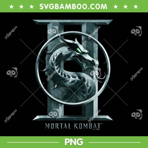 Mortal Kombat 2 Logo PNG, Dragon Mortal Kombat Movie PNG