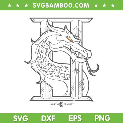 Mortal Kombat 2 Logo SVG, Video Game Movie Mortal Kombat SVG PNG