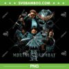 Mortal Kombat 2 Movie Poster PNG, Mortal Kombat 2 Duotone Fighters PNG