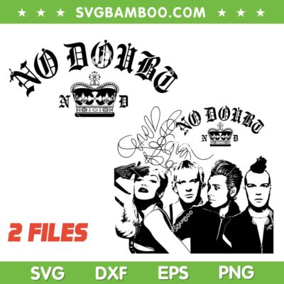 No Doubt SVG Bundle, Rock Band Tour 2026 SVG PNG No Doubt SVG Bundle, Rock Band Tour 2026 SVG PNG