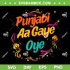 Punjabi Aa Gaye Oye SVG, Diljit Dosanjh The Tonight Show SVG PNG