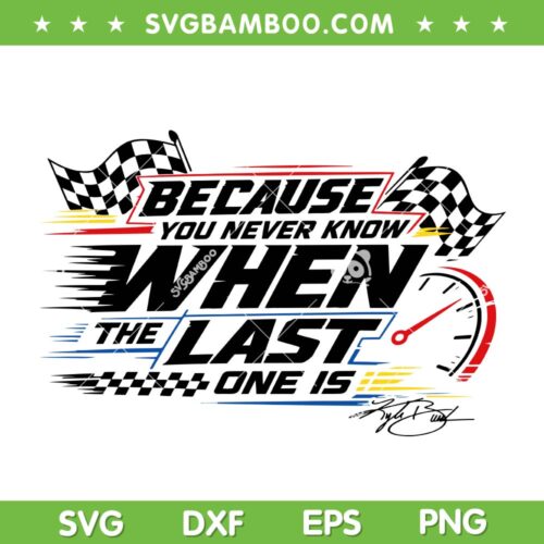 Kyle Busch RIP SVG, Forever Rowdy Motorsport Legend SVG PNG