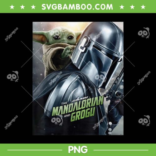 Star Wars The Mandalorian and Grogu PNG, Star Wars 2026 Movie Poster PNG