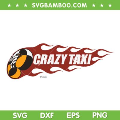 Crazy Taxi Logo SVG PNG, Sega Crazy Taxi Tour SVG Crazy Taxi Logo SVG PNG, Sega Crazy Taxi Tour SVG