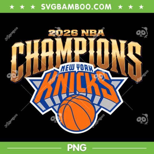 Knicks Champions PNG, NY Knicks Basketball Championship 2026 PNG