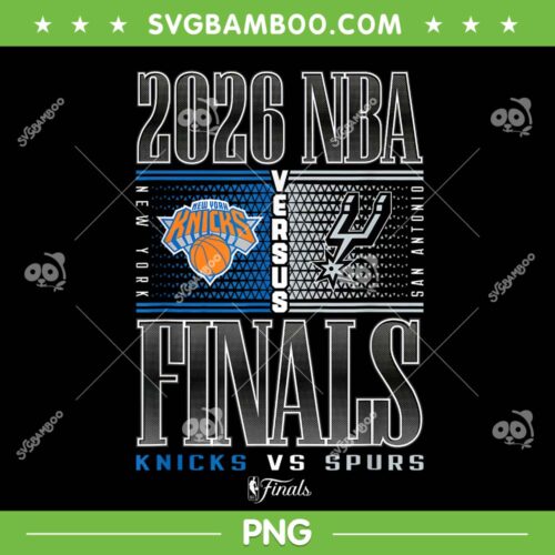 Knicks vs Spurs Finals PNG, NBA 2026 Champions PNG