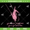 Olivia Rodrigo Pink Swing SVG, Drop Dead Album SVG PNG