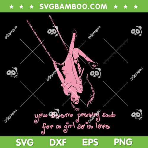Olivia Rodrigo Pink Swing SVG, Drop Dead Album SVG PNG