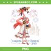 Flamingo 250 Years PNG, Patriotic American 250th Anniversary PNG