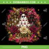 Preppy Ghost Cherry PNG, Coquette Ghost Leopard Halloween PNG Preppy Ghost Cherry PNG, Coquette Ghost Leopard Halloween PNG