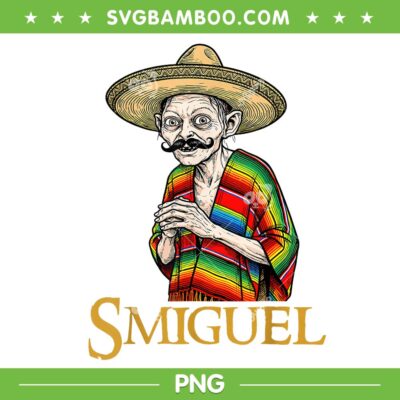 Smiguel Mexican Sombrero PNG, Funny Mexican Culture Mashup PNG Smiguel Mexican Sombrero PNG, Funny Mexican Culture Mashup PNG
