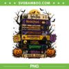 Vintage Halloween Horror Movie VHS PNG, Retro Spooky Season Video Tapes PNG