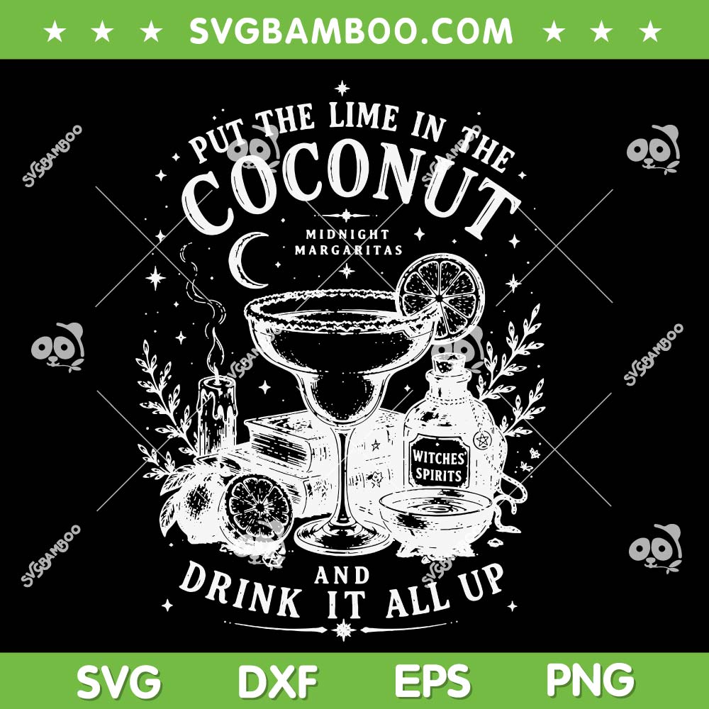 Vintage Midnight Margaritas SVG, Retro Halloween Practical Magic SVG PNG Vintage Midnight Margaritas SVG, Retro Halloween Practical Magic SVG PNG