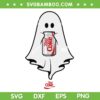 Ghost Diet Coke SVG, Coca-Cola Halloween Ghost SVG PNG