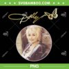 Dolly Parton Golden Butterfly Signature PNG, Dolly Parton Portrait PNG