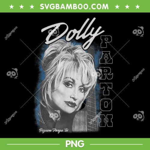 Dolly Parton Pigeon Forge PNG, TN Portrait of Dolly PNG