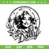 Dolly Parton Rope and Flower Framed SVG, Dolly Parton Portrait Black and White SVG PNG Dolly Parton Rope and Flower Framed SVG, Dolly Parton Portrait Black and White SVG PNG