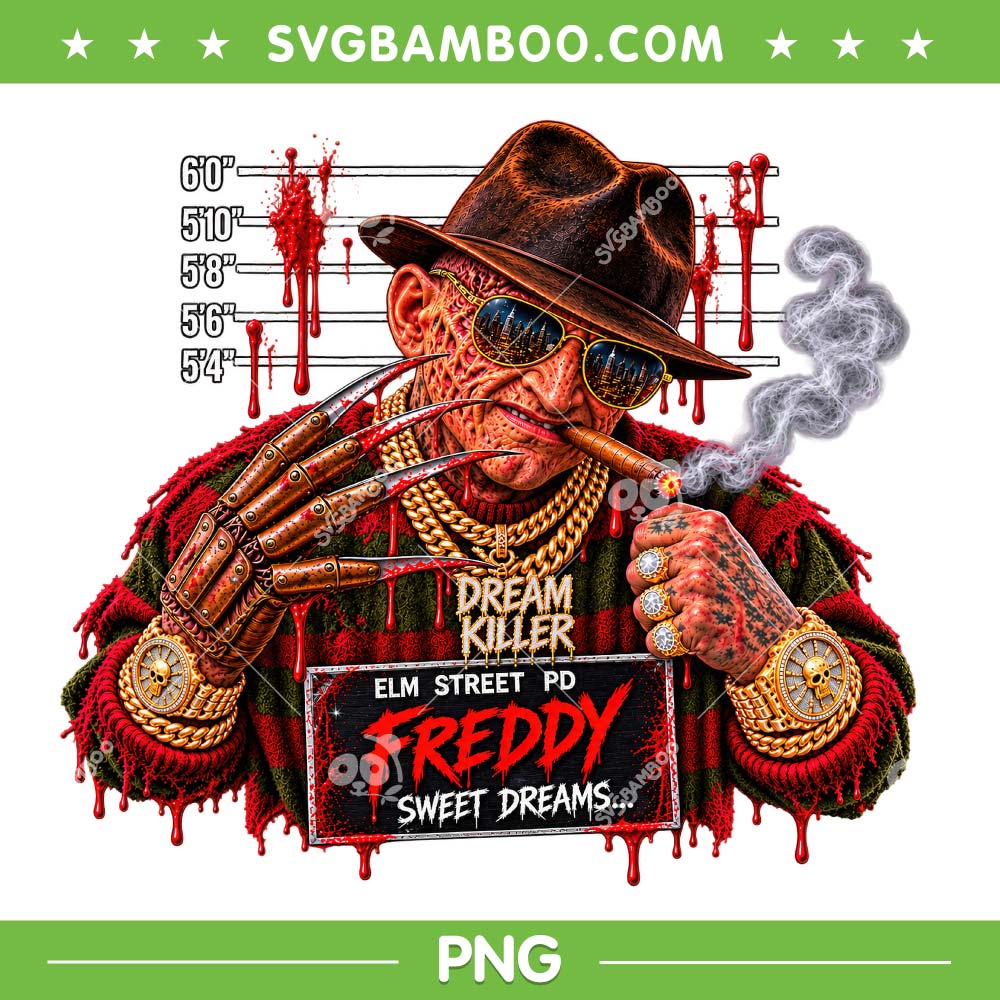 Freddy Krueger Mugshot PNG, Freddy Krueger Horror Movie Halloween PNG Freddy Krueger Mugshot PNG, Freddy Krueger Horror Movie Halloween PNG