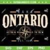 Lake Ontario EST 1656 SVG, Compass Retro SVG PNG Lake Ontario EST 1656 SVG, Compass Retro SVG PNG
