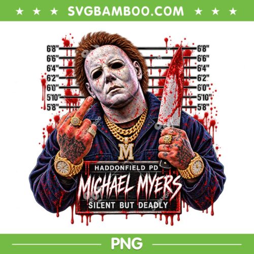 Michael Myers Mugshot PNG, Myers Halloween Horror Movie Character PNG
