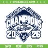 Brewers Championship SVG PNG, Milwaukee Brewers World Series Champions SVG