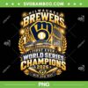 Brewers First Ever World Series Champions 2026 PNG, Milwaukee Brewers First Championship PNG Brewers First Ever World Series Champions 2026 PNG, Milwaukee Brewers First Championship PNG