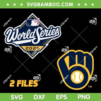 Brewers World Series 2026 Logo SVG PNG, 2 Files Milwaukee Brewers WS 2026 SVG Brewers World Series 2026 Logo SVG PNG, 2 Files Milwaukee Brewers WS 2026 SVG