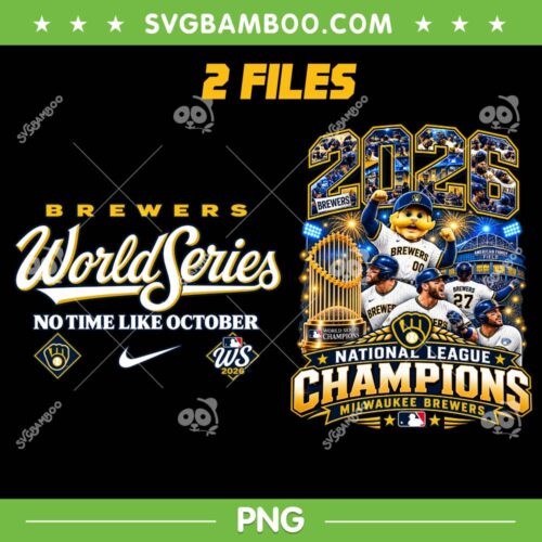 Brewers World Series 2026 PNG, Milwaukee Brewers Champions 2026 PNG