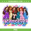KATSEYE Chibi PNG, Chibi Girls Sophia Manon Daniela Lara Megan Yoonchae PNG